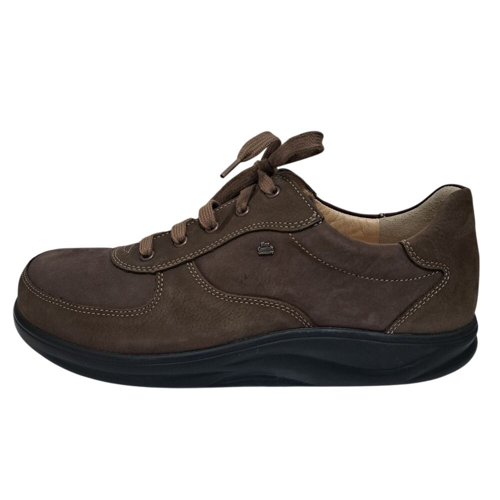 Finn Comfort Made In Germany Lace Up  Womens Comfort Shoes Size 10.5 Brown - Picture 17 of 17